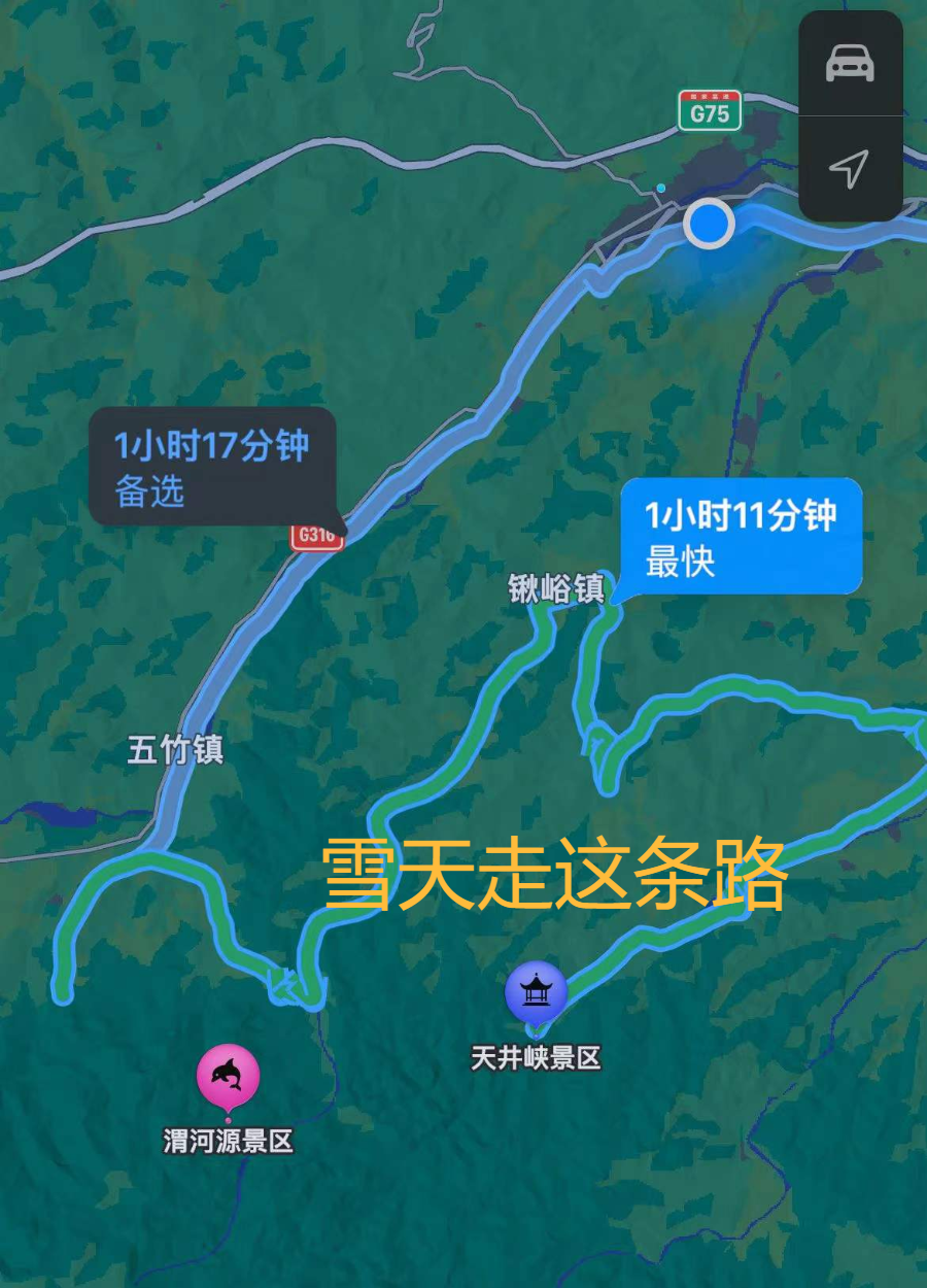 渭河源景区地图图片