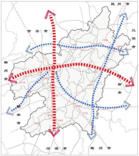 遂川至桂东高速规划图图片