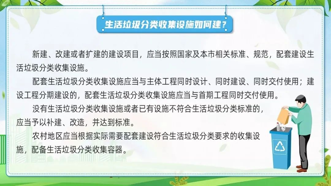 一张图看懂重庆市生活垃圾管理条例