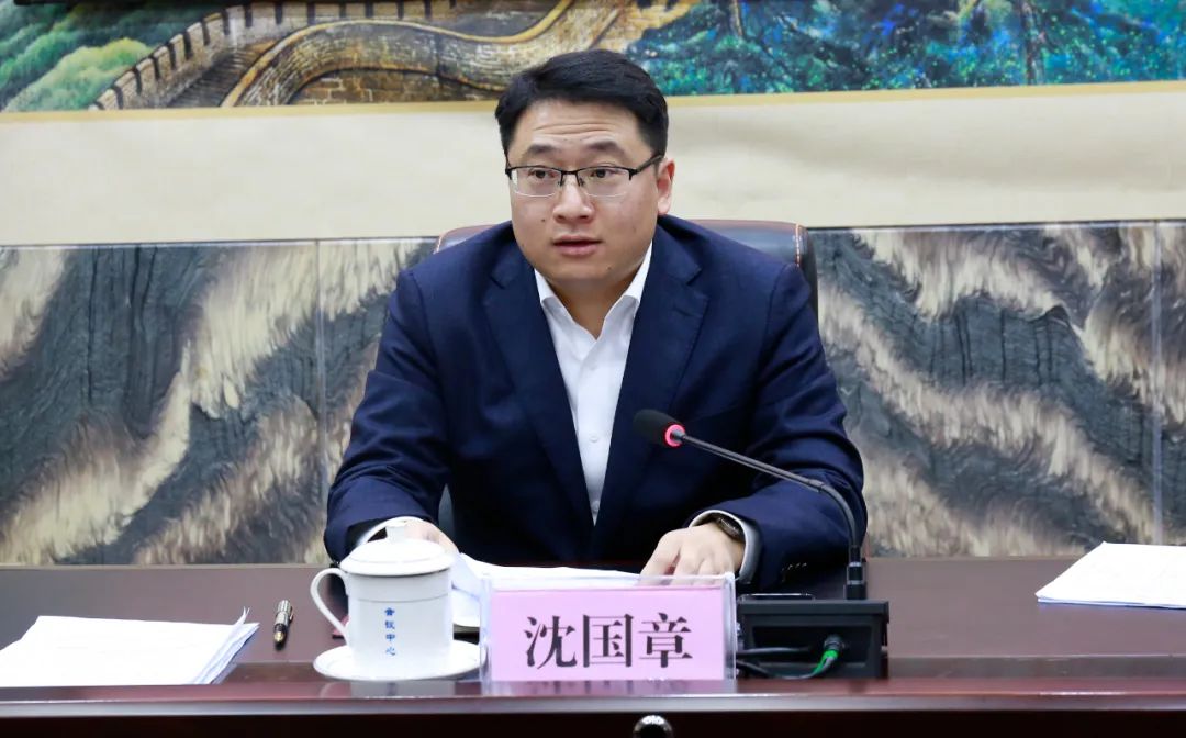 沈国章作强调忻城县委常委,副县长韦团,各乡镇,部门主要负责人参加