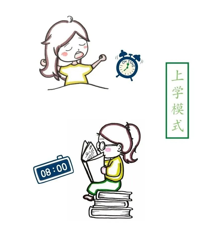 ▼点击图片,切换到假期模式~假期的新一天,将如何开启?