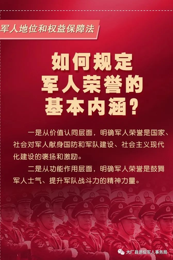 創建全國雙擁模範縣網信課堂丨軍人地位和權益保障法系列解讀一