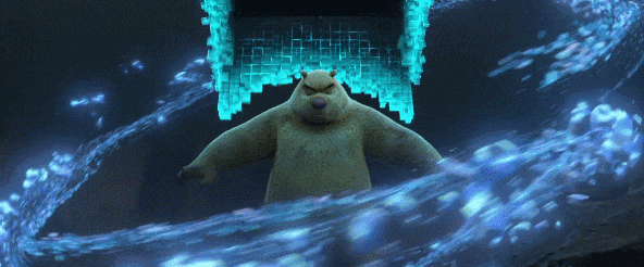 变身"机械战熊",共同帮助阿布挫败反派的进攻,守卫人类最后的家园