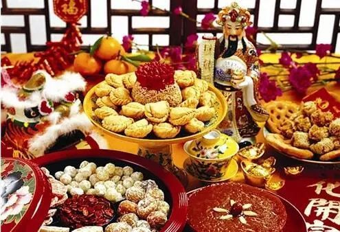 办年货贴春联古人春节乐趣多