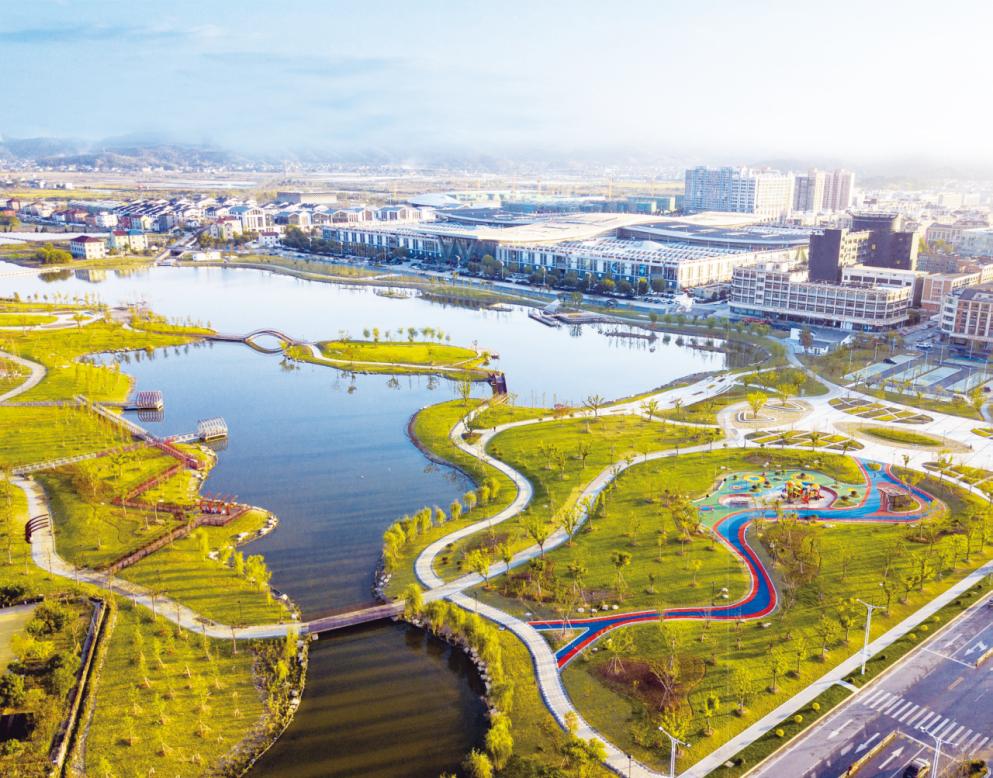 山下湖入选省园林城镇诸暨唯一