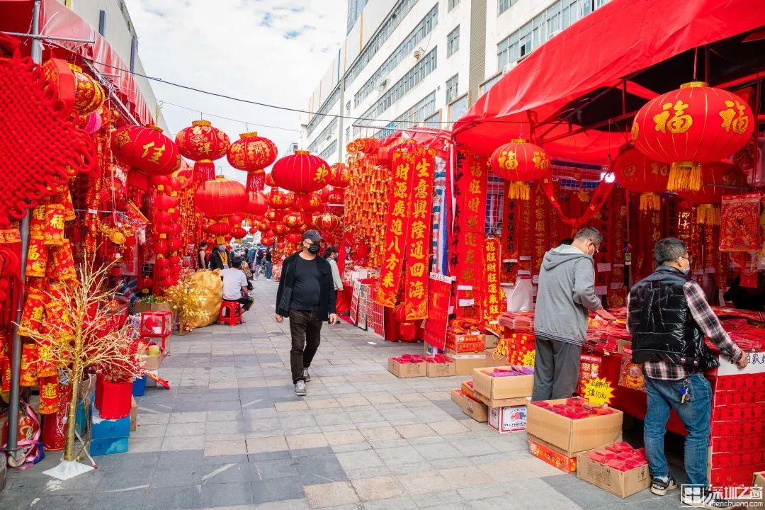 逛花市办年货大年三十贴春联2022深圳春节攻略来了