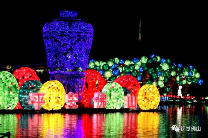 靓到爆这盏灯色照亮了佛山人的春节