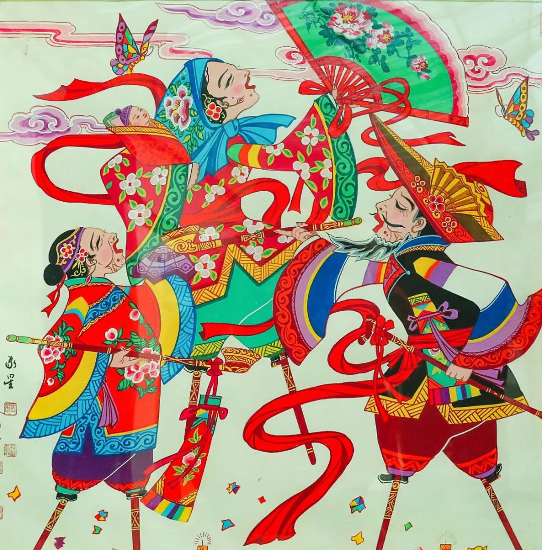 大通农民画伴您过年