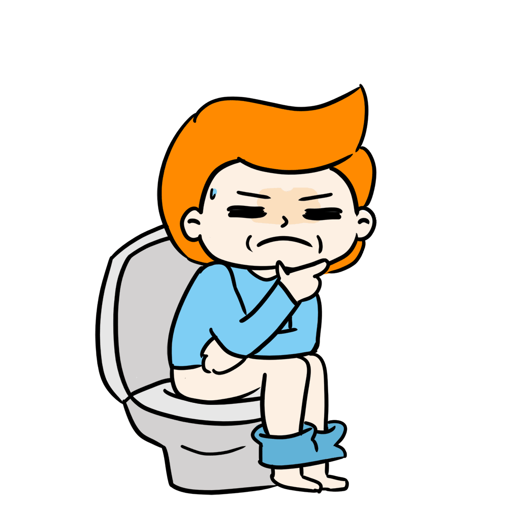 的水分被过量吸收而变得干燥坚硬,排便时间延长,排出困难,或大便质软