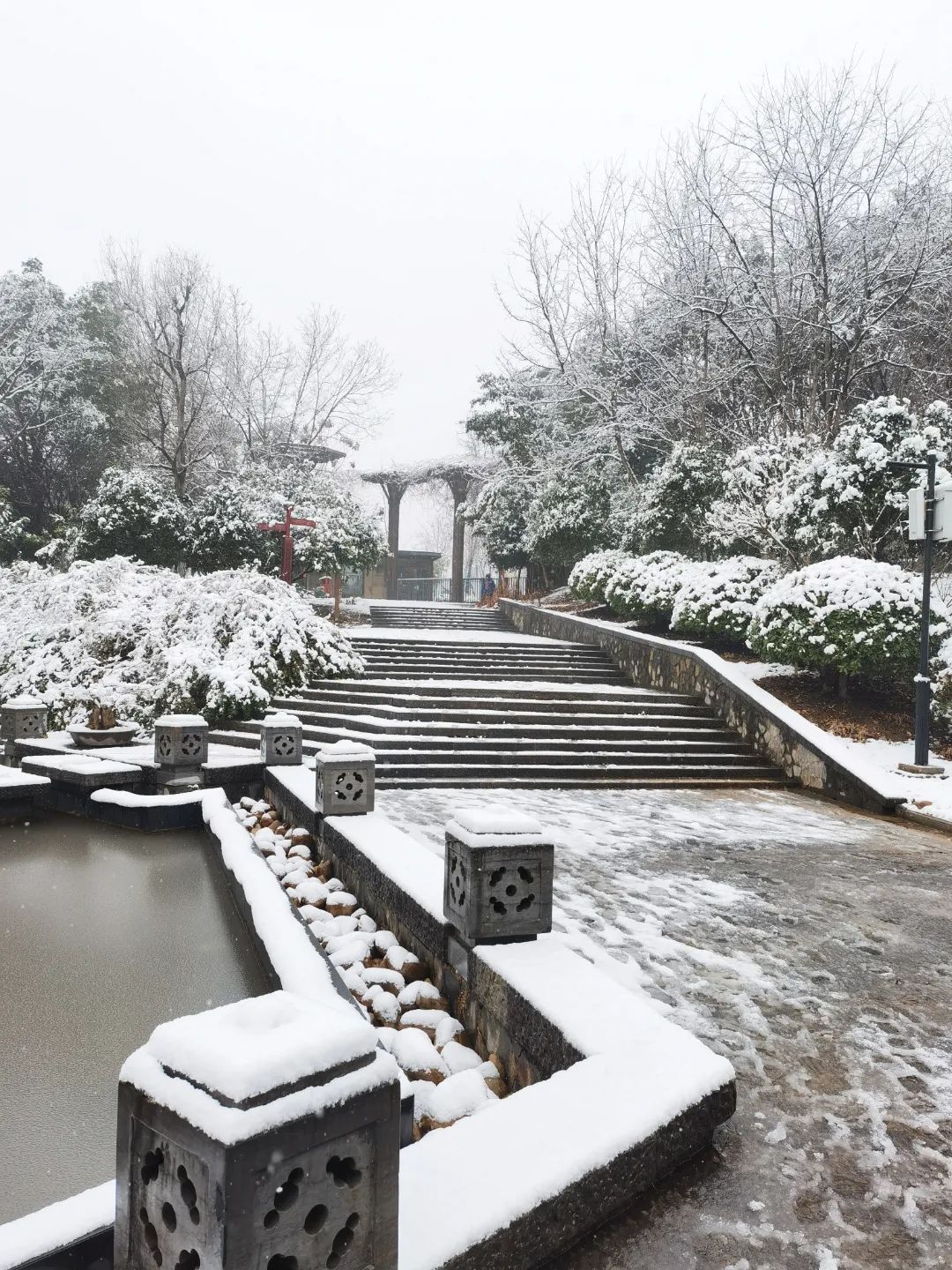 荆州雪景图片图片