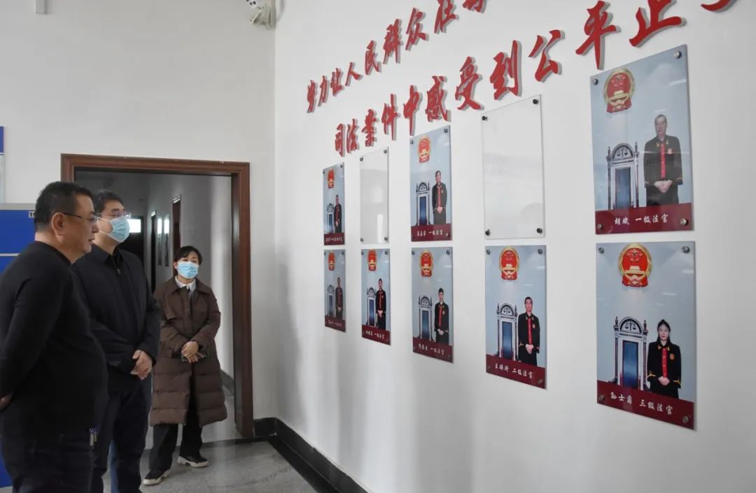 1月29日上午,双鸭山市宝山区委副书记,政法委书记张恩泽一行,莅临宝山