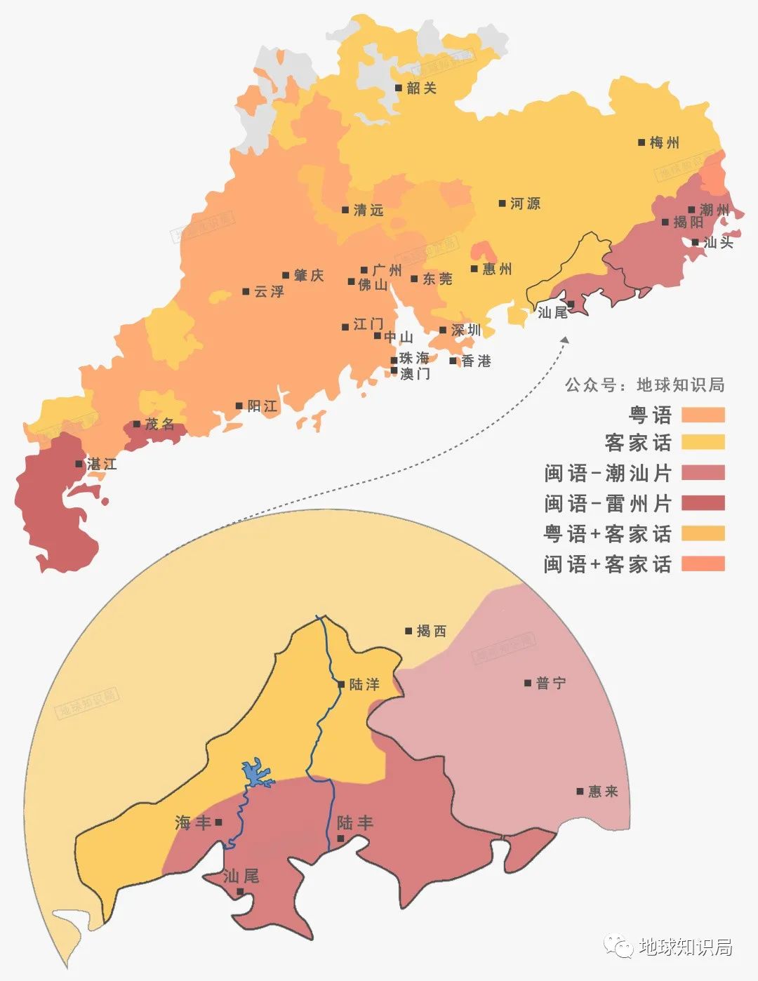 但和客家文化主導的惠州其他縣相比,海陸豐的客家味又不夠濃郁,多少