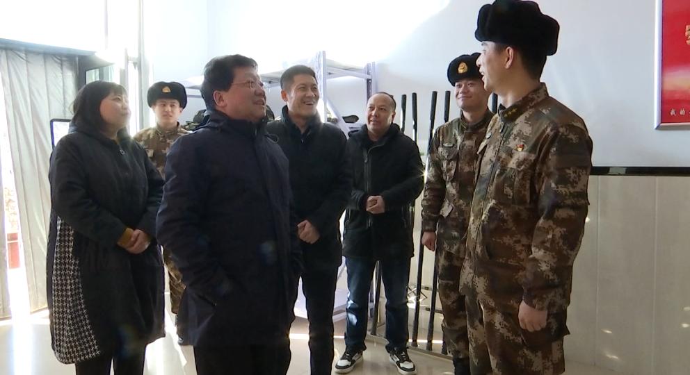 白志平一行开展春节慰问活动