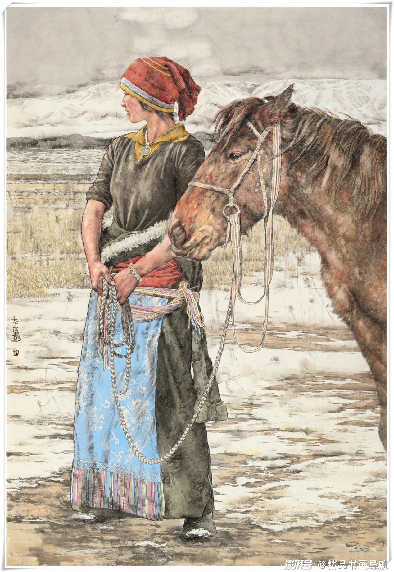 2022福虎迎春送祥瑞著名画家姜志良