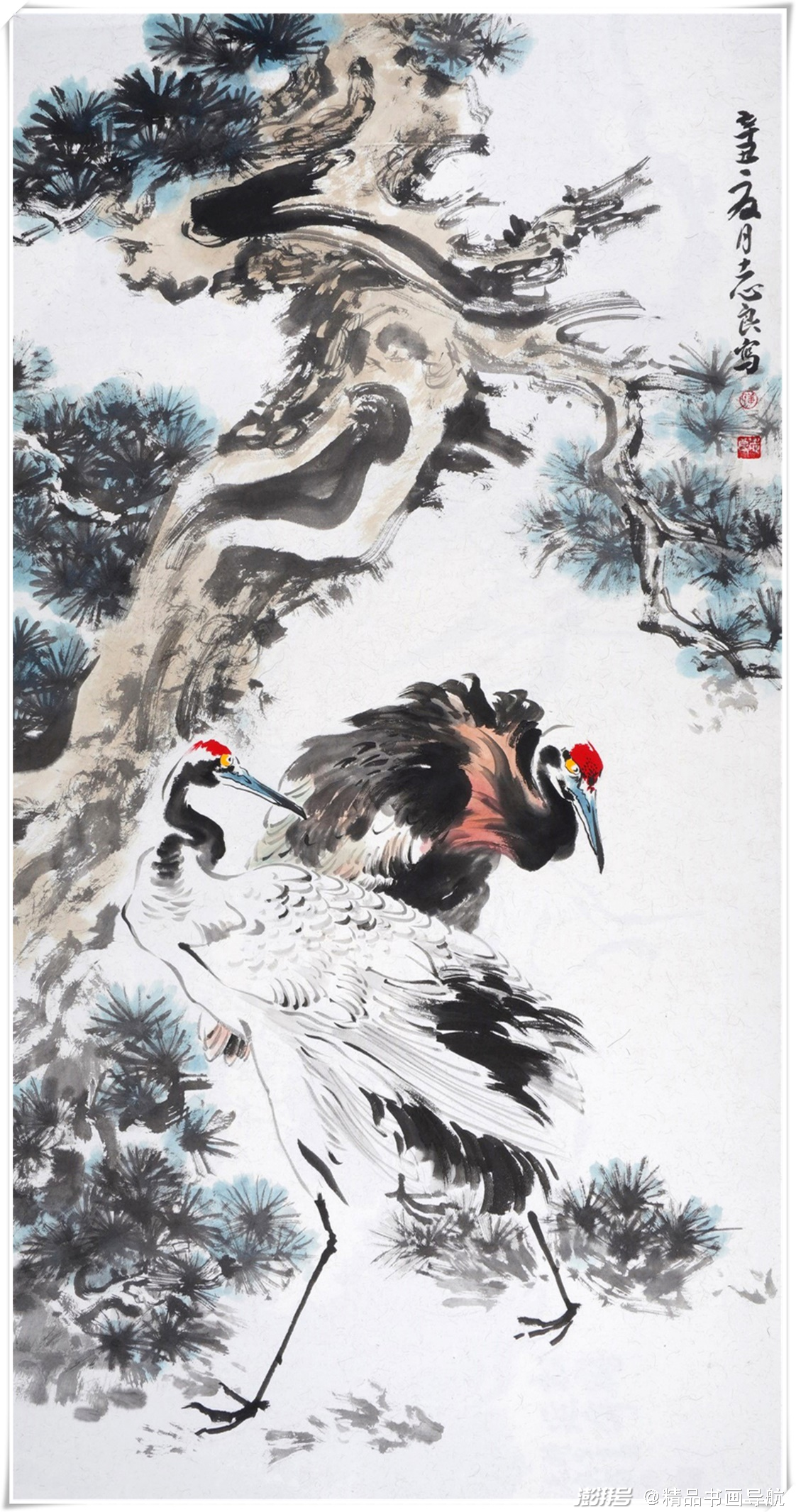 2022福虎迎春送祥瑞著名画家姜志良