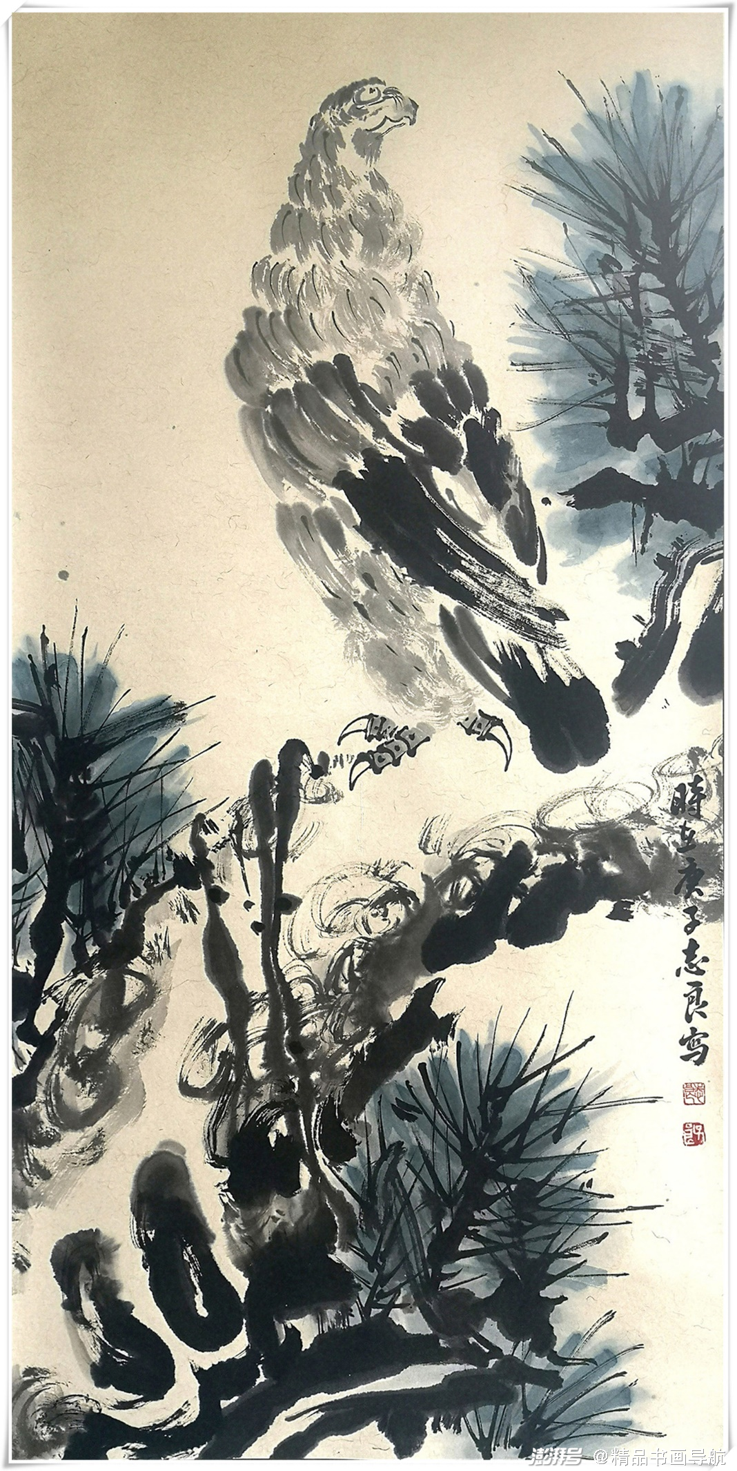 2022福虎迎春送祥瑞著名画家姜志良