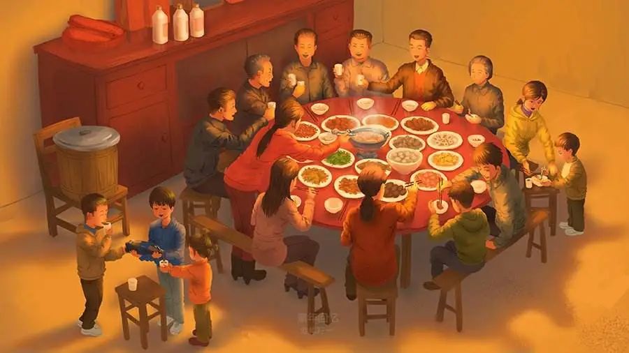 健康//饮食春节团圆饭新年新气象,不少家庭都是从一顿丰盛美味的团圆