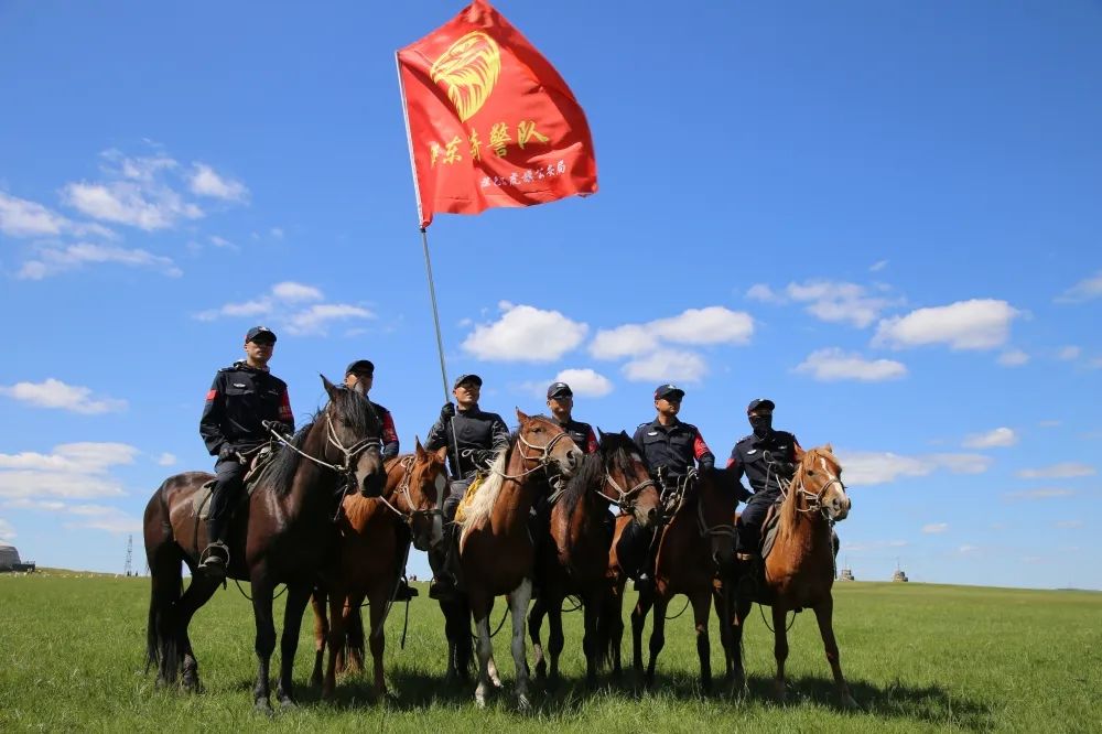 鄂温克旗公安局:白文军优秀奖《冬日——特警力量》——扎兰屯