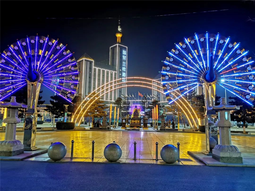 安国市春节夜景 于盼粘摄安国市春节夜景 赵娴摄安国市春节夜景 赵娴