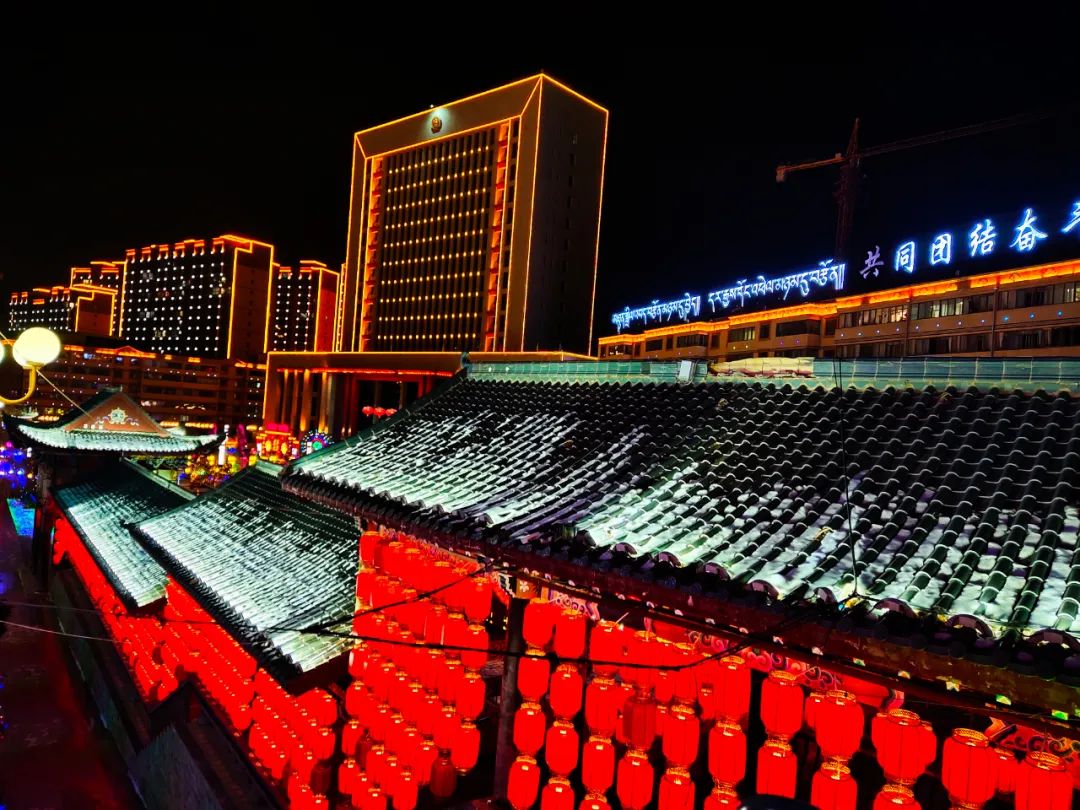 优秀了我的卓尼绚丽夜景美出新高度