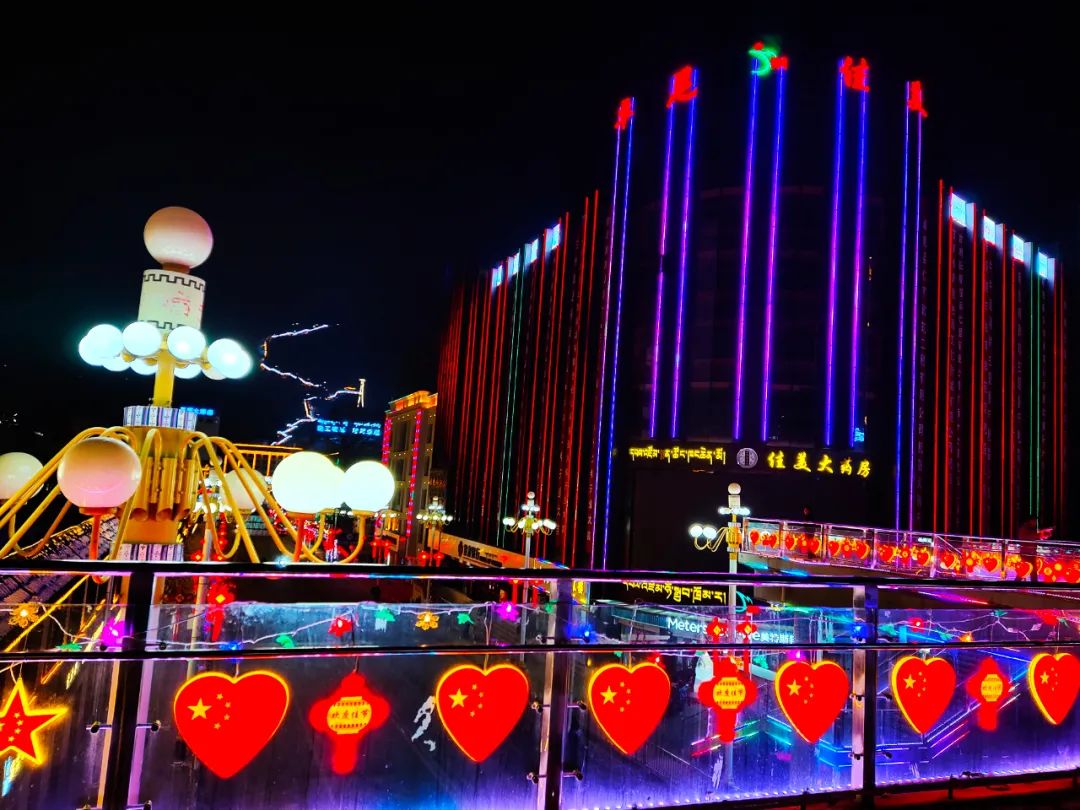 优秀了我的卓尼绚丽夜景美出新高度