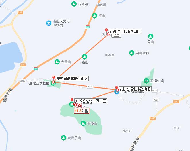 淮北一路车最新路线图图片