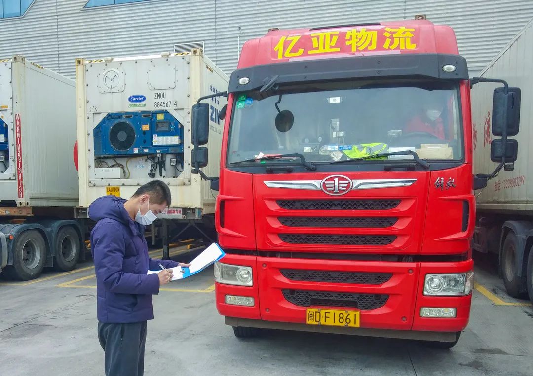 是进口冷链食品安全防控的重要关卡万翔冷链物流中心冷链物流防疫一