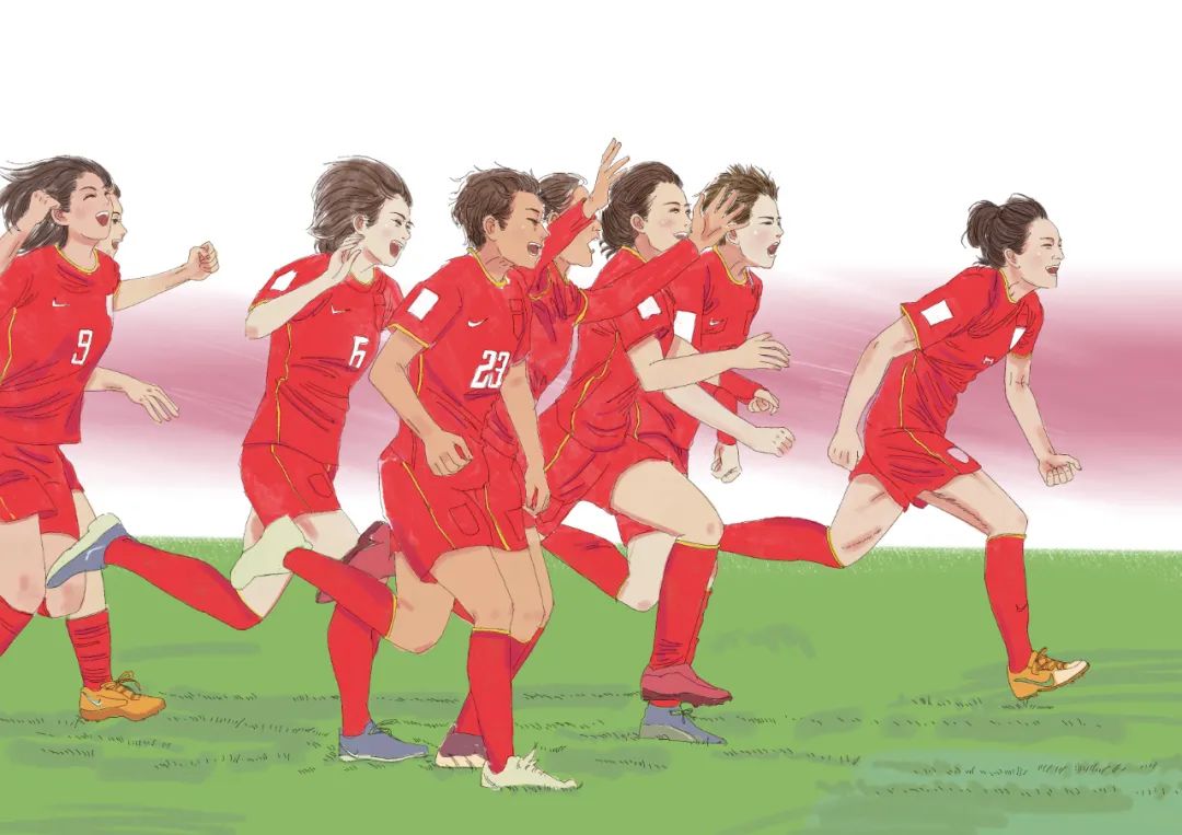 女足亚洲杯逆转夺冠中国妇女报你永远可以相信中国女足