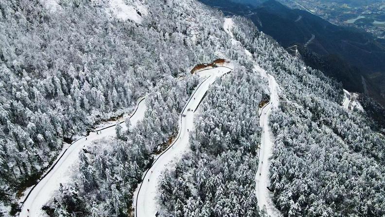 雪鹅毛大雪建德下雪啦朋友圈刷屏瑞雪兆丰年