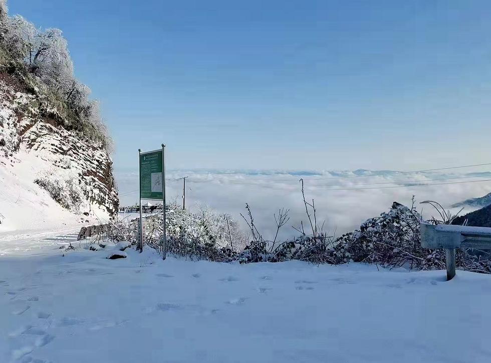 宜宾附近下雪的景点图片