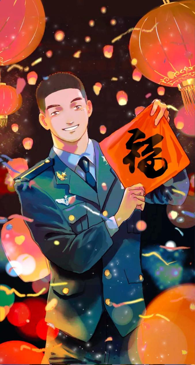 唯美军旅壁纸第一张就爱上了