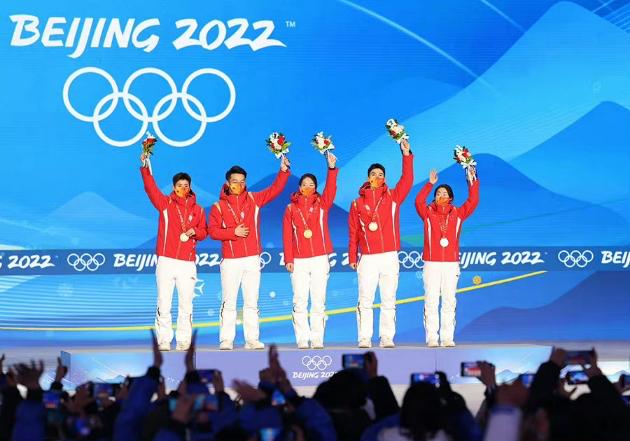 2022奥运冠军夺冠图片图片