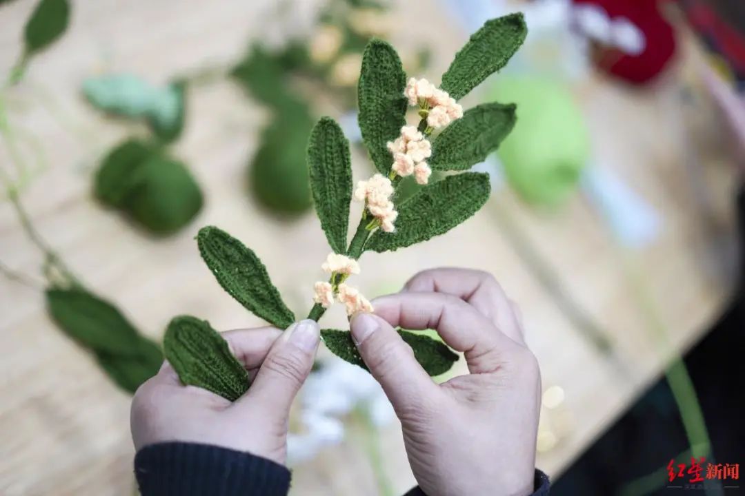 奥运花束手工图片