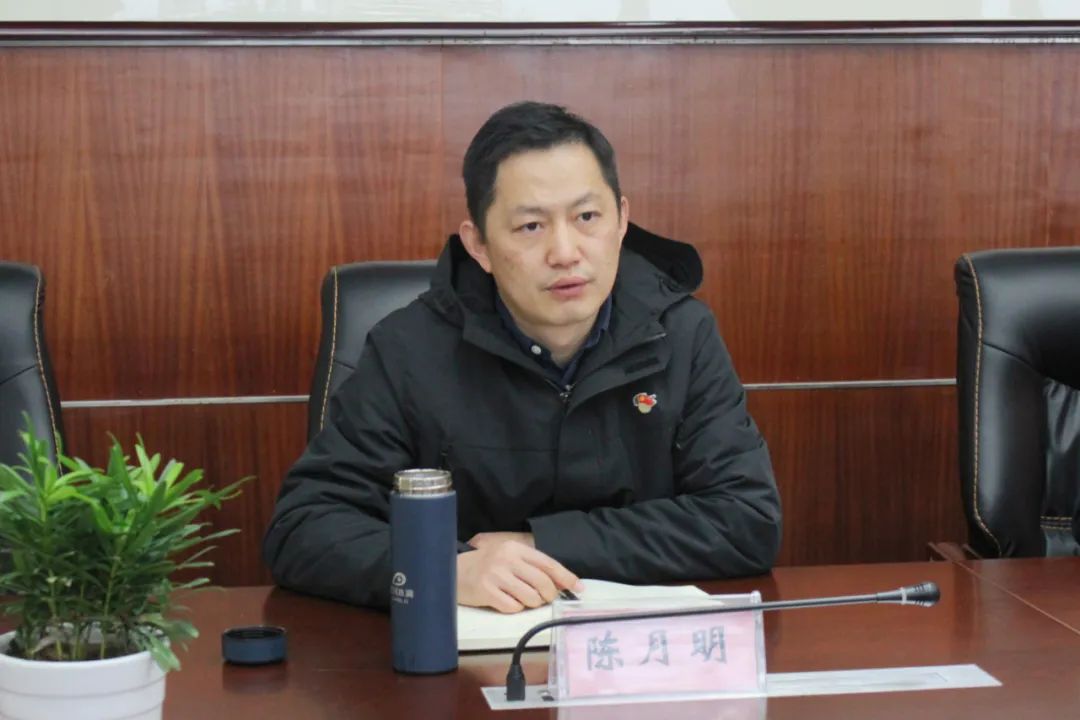 庐江县副县长县公安局局长陈月明一行到庐江法院调研