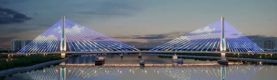 泗阳大桥简笔画图片