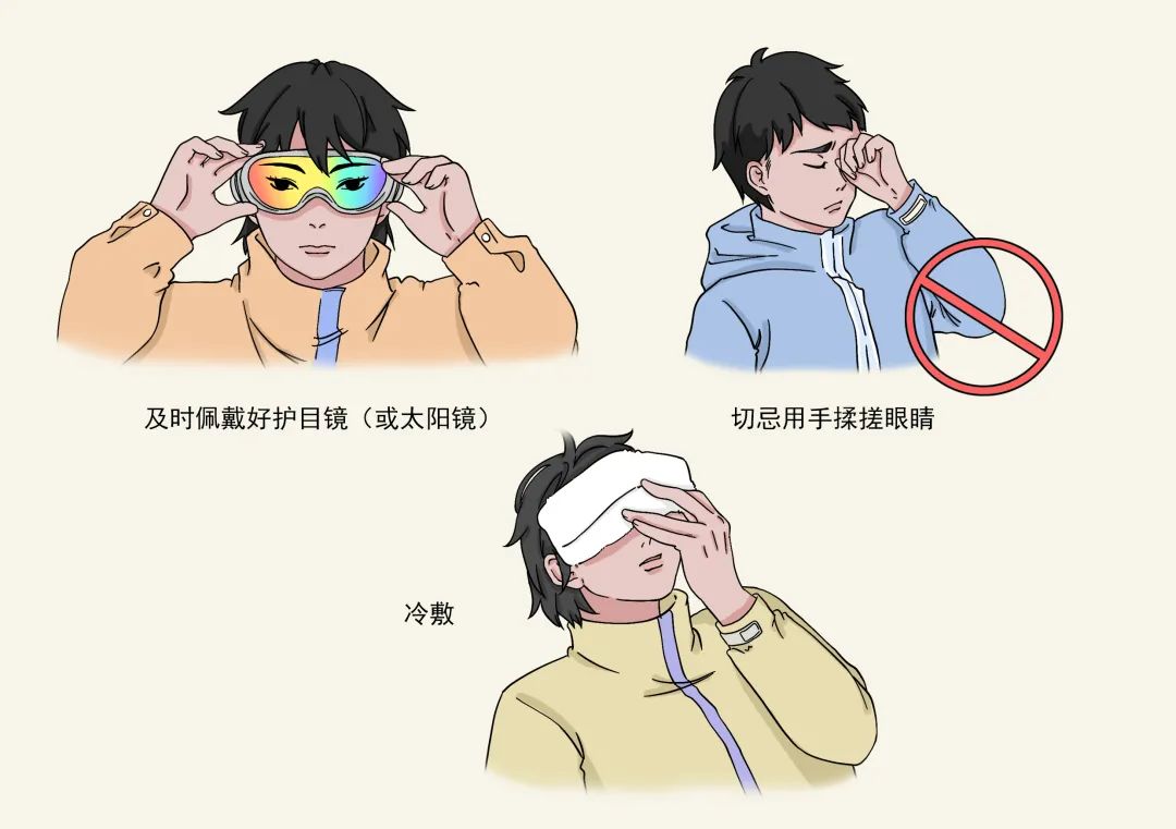 不论滑雪小白还是滑雪大神您都需要了解雪盲是什么