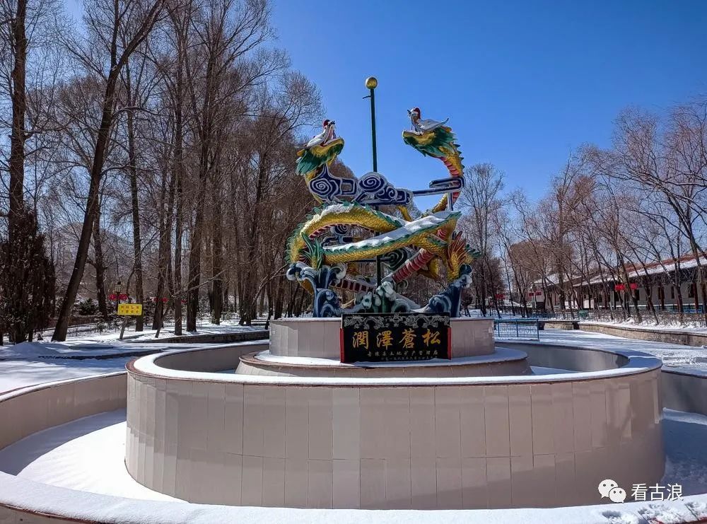 见雪见美古浪县城再现美颜