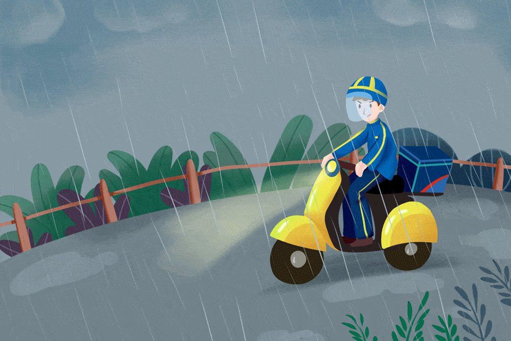 我为群众办实事真牛来自快递小哥的疯狂点赞