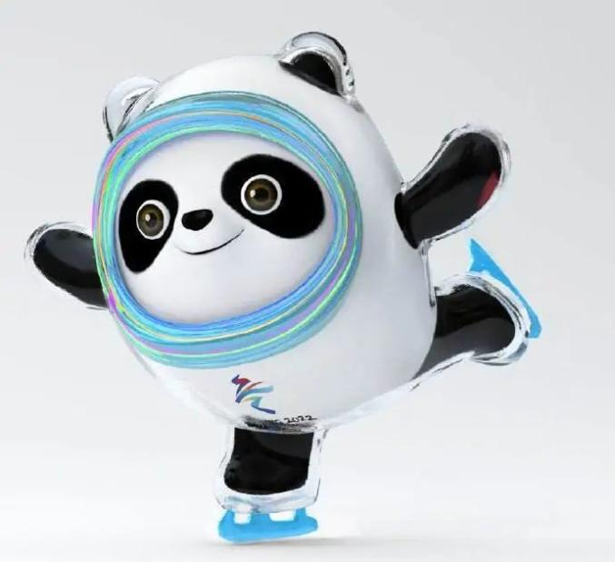 冬奥会熊猫滑雪吉祥物图片