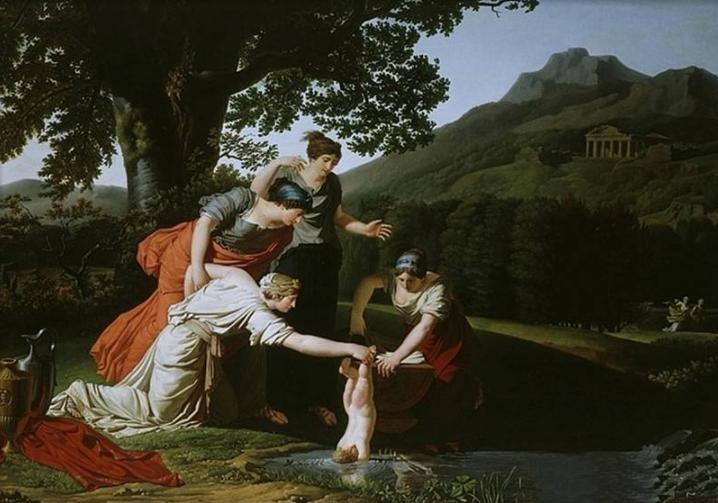 传说中,阿喀琉斯刚出生的时候,母亲听了一个预言,阿喀琉斯终有一天得