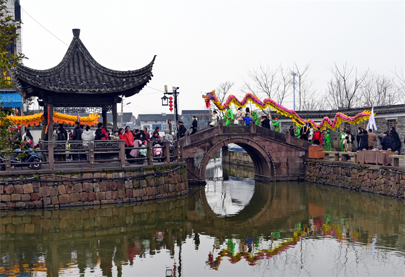 鸣鹤古镇风景区图片