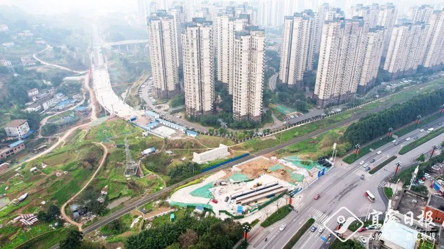 4月中旬达到通车条件宜宾南岸西区这条路最新进展来了