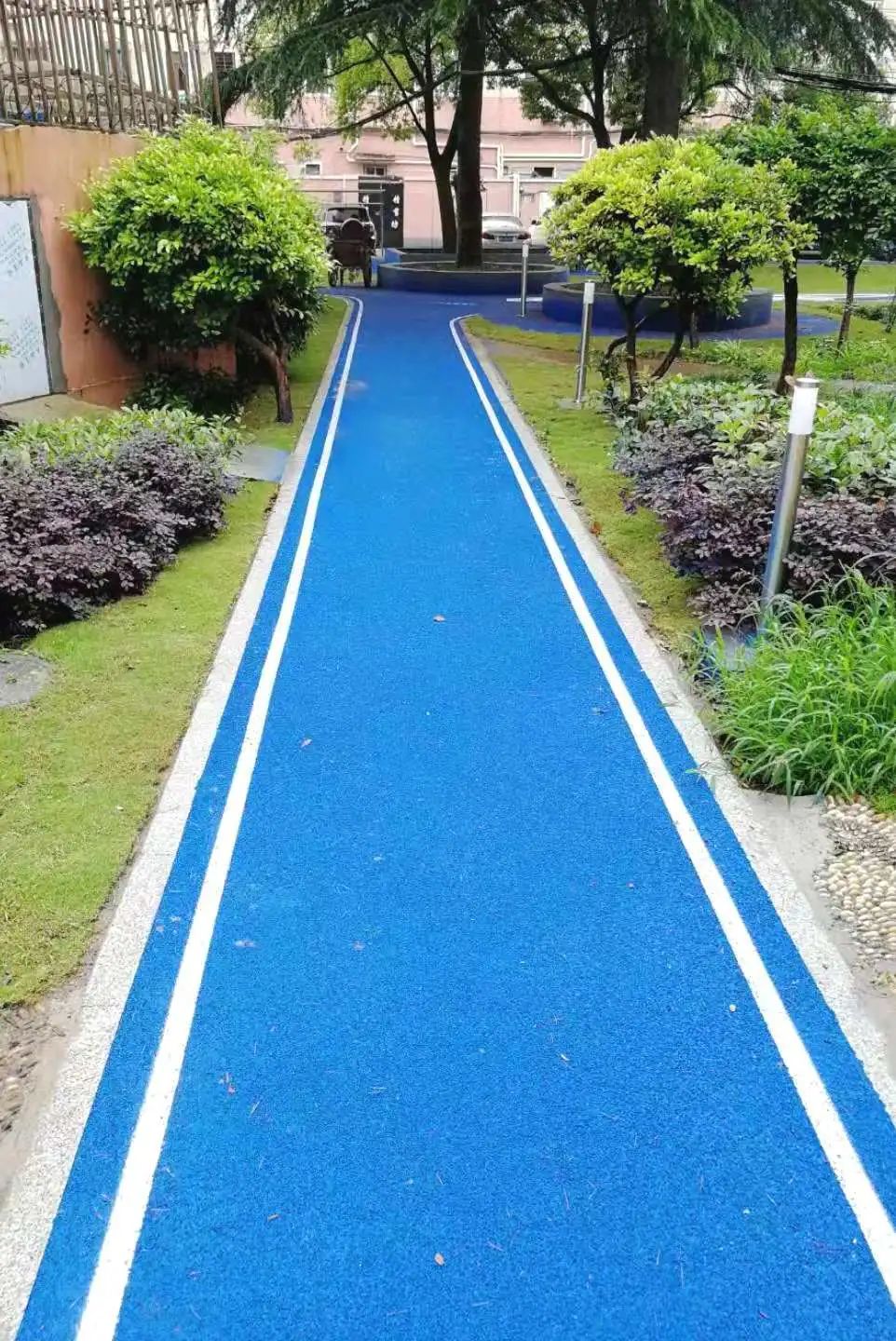 卫生死角变健身步道宝山小区有妙招