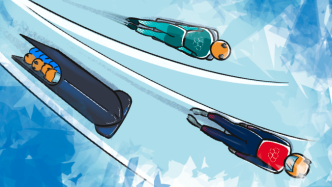 冬奥会科普漫画|德国列金牌榜第二的秘密，横扫三大滑行项目