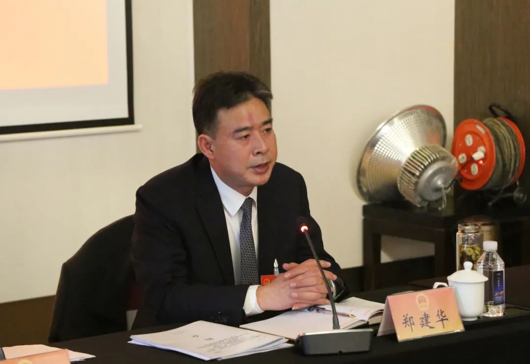 聚焦两会郑建华吕金记参加人大代表团审议