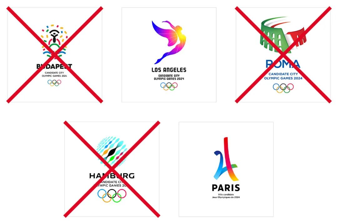 洛杉矶 2024 申奥标识  Los Angeles Candidate City Olympic Games