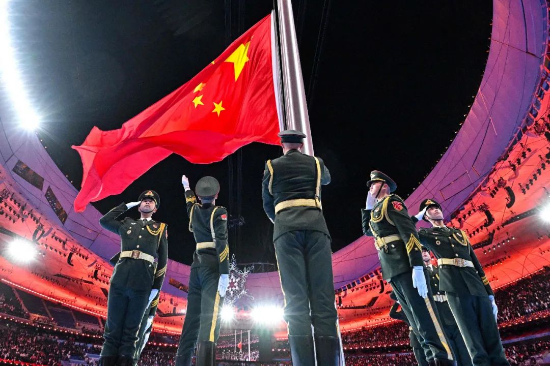 奥运会升旗仪式图片图片