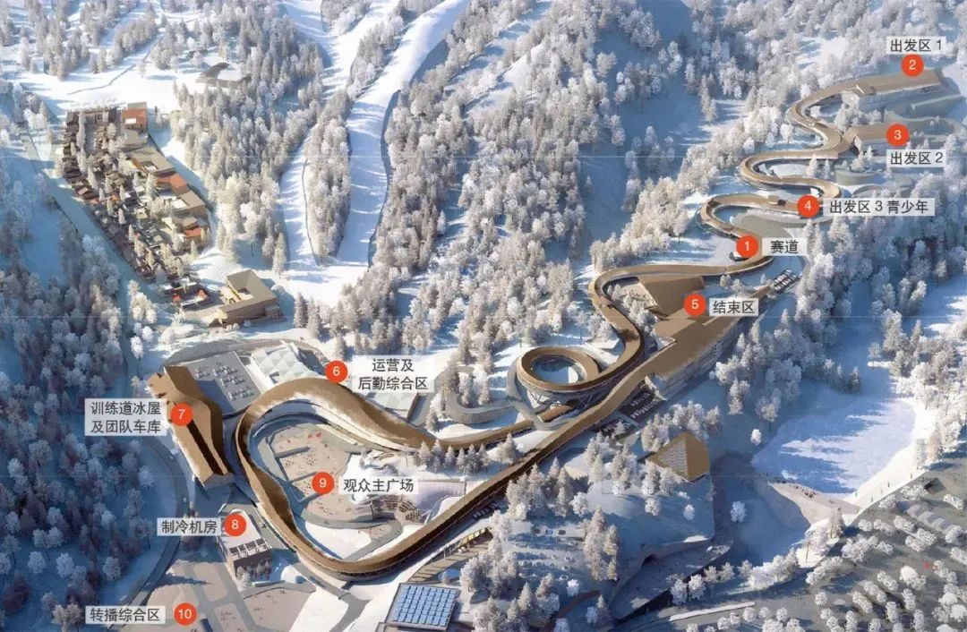 国家雪车雪橇中心位置图片