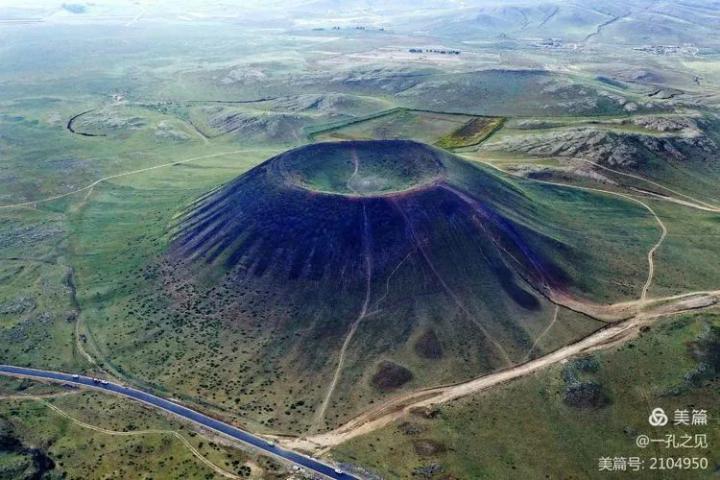 壮美家乡火山群我镜头下的察哈尔火山