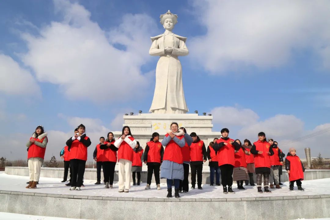 每周60分情暖岭城公主岭市委宣传部在新时代文明实践中心举行助力冬奥